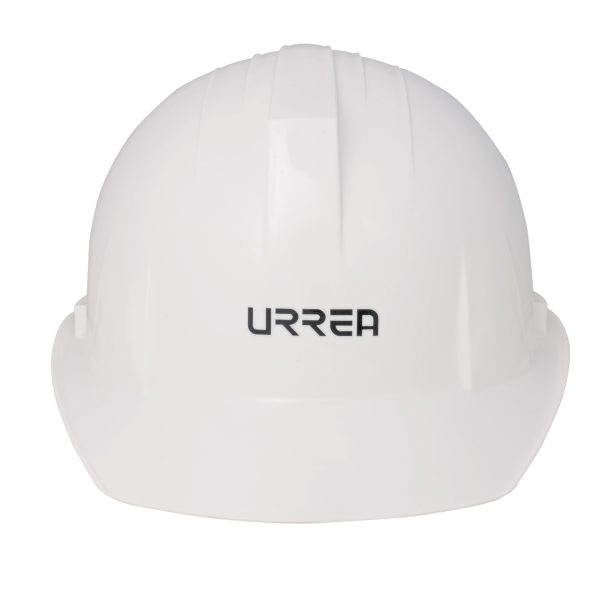 Casco de seguridad con ajuste de 4 puntos, color blanco Urrea USH01W