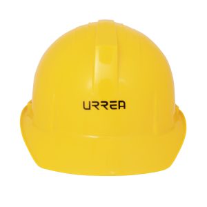 Casco de seguridad con ajuste de 4 puntos, color amarillo Urrea USH01Y