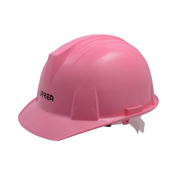 Casco de seguridad con ajuste de intervalos, color rosa Urrea USH02P