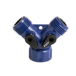 Adaptador para manguera de riego en "Y" de plástico 11 x 7cm Foy VALY01P