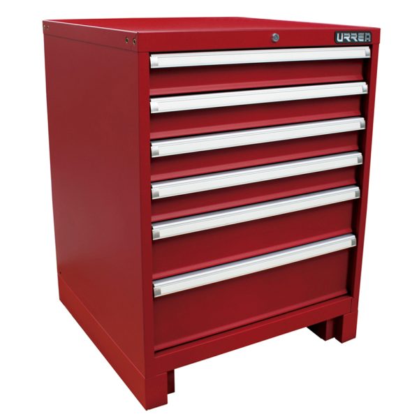Gabinete fijo 6 gavetas 28" serie X Urrea X28F6