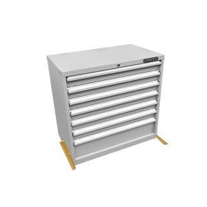 Gabinete modular fijo 7 gavetas 35" serie X Urrea X35F7