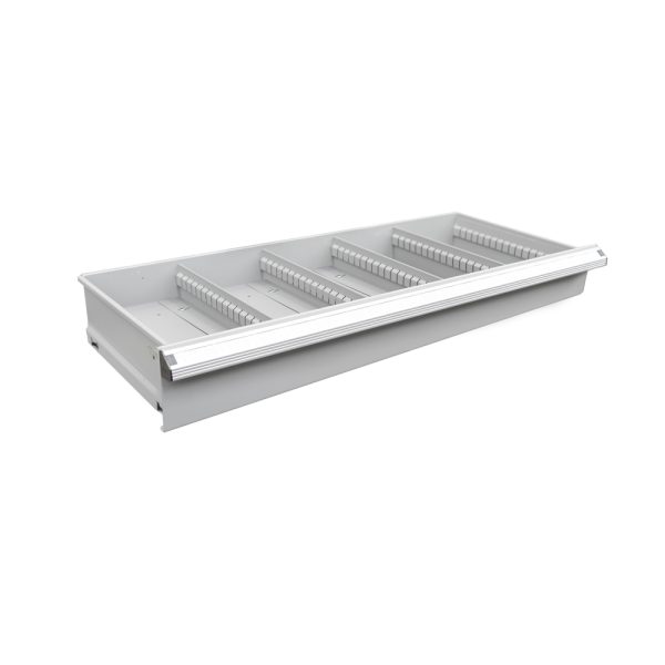 Gaveta para gabinete modular de entrepaños 4" serie X Urrea XGAC1